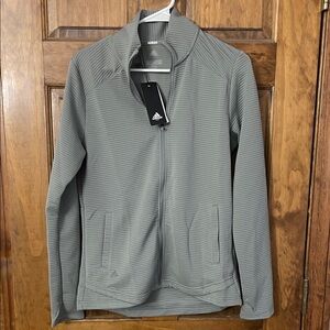 Adidas Women's Gray Lightweight Jacket